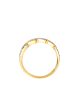 TOMEI Dual-Tone Enchanting Ring, Yellow Gold 916 Hot on Sale