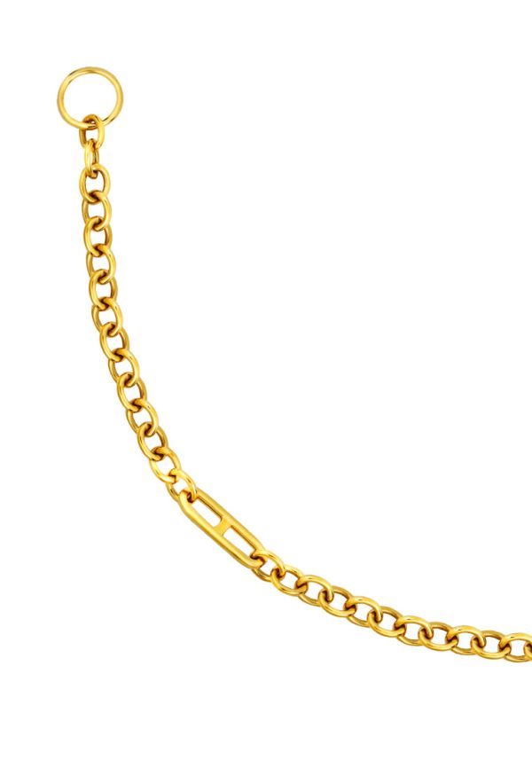 TOMEI Lusso Italia Linking Chain Bracelet, Yellow Gold 916 For Sale