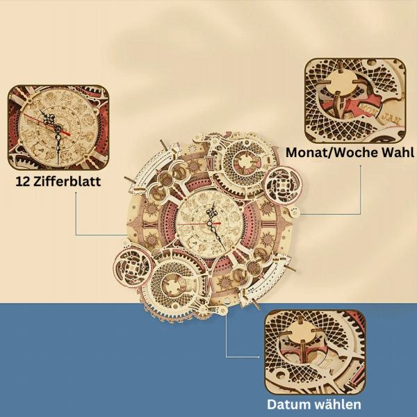 Zodiac Art Clock 3D Puzzle For Discount