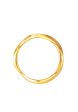 TOMEI Sri Puteri Collection Wavy Ring Yellow Gold 916 Supply