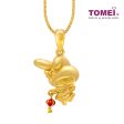 TOMEI X SANRIO My Melody With Tang Lung Pendant, Yellow Gold 916 Discount