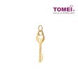 TOMEI Key with Loving Sensuality Pendant, Yellow Gold 916 Online