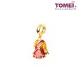 TOMEI Stunning Saree Charm | 1 Malaysia | Yellow Gold 916 (22K) Hot on Sale