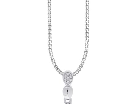 TOMEI Diamond Pendant Set, White Gold 585 Online Hot Sale