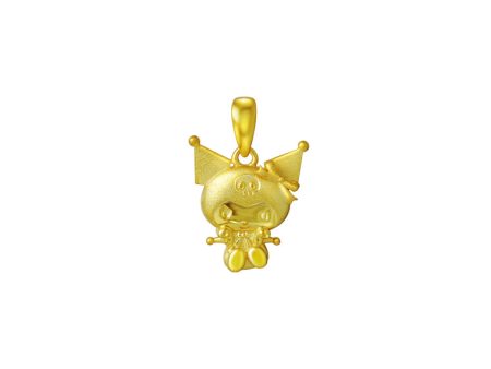 TOMEI X SANRIO Kuromi Pendant, Yellow Gold 916 Discount