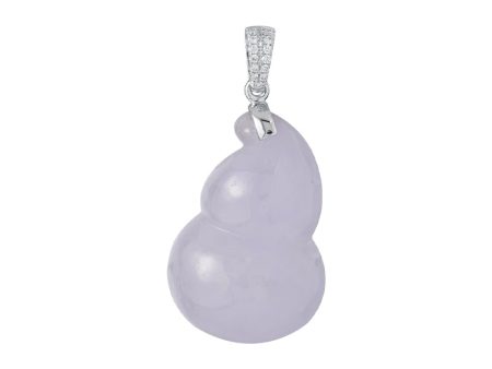 TOMEI Purple Jade Gourd Pendant, White Gold 750 Online