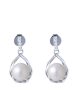 TOMEI Pearl Earrings, White Gold 585 Online