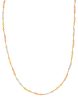 TOMEI Lusso Italia Tri-Tone Beads Necklace, Yellow Gold 916 Discount