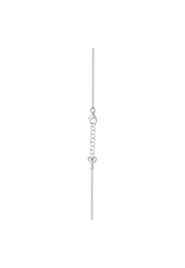 TOMEI Padlock Diamond Bracelet, White Gold 750 Cheap