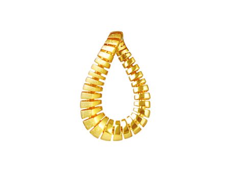 TOMEI Sri Puteri Collection Dominoes Pendant, Yellow Gold 916 Online now