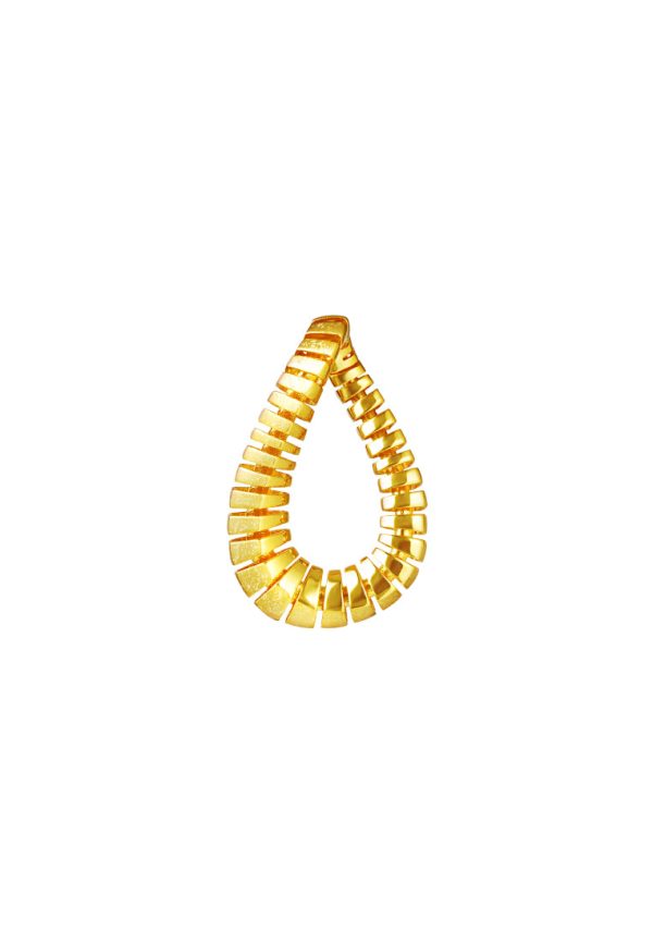 TOMEI Sri Puteri Collection Dominoes Pendant, Yellow Gold 916 Online now