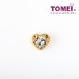 TOMEI Ornately Stellar Aureate Heart Masterpiece Charm, Yellow Gold 916 (TM-PT138-2C) Sale