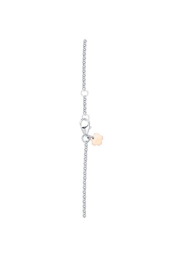 TOMEI The LOVE Diamond Bracelet, White Gold 750 Online now