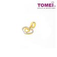 TOMEI Doubly Loving Vibes Charm, Yellow Gold 916 Hot on Sale