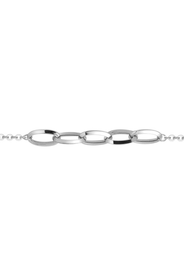 TOMEI Plain Gold Bracelet,White Gold 585 Fashion