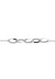 TOMEI Plain Gold Bracelet,White Gold 585 Fashion