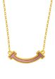 TOMEI Mother-Of-Pearl Smile-like Necklace, Yellow Gold 999 (5G) For Discount