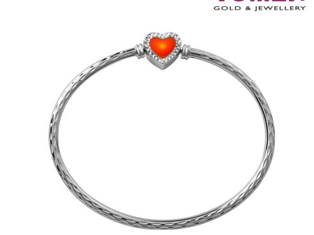 Chomel Bangle | Tomei White Gold 585 (14K) (B1036) on Sale