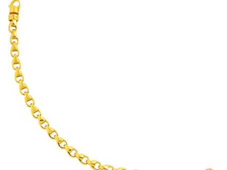 TOMEI Lusso Italia Linked Bracelet, Yellow Gold 916 For Cheap