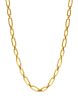 TOMEI Lusso Italia Statement Chain Link Necklace, Yellow Gold 916 Supply