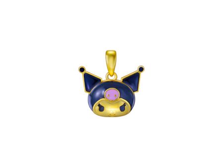 TOMEI X SANRIO Kuromi Pendant, Yellow Gold 916 Fashion