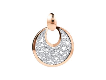 TOMEI Rouge Collection My Putri Circle Pendant, Rose Gold 750 Online Sale