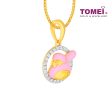 TOMEI My Melody Pendant, Yellow Gold 916 For Cheap