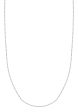 TOMEI Flated Necklace, White Gold 375 For Sale