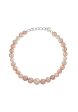 TOMEI Pearlfect Love Single Strand Bracelet I Natural Mixed Pink Online