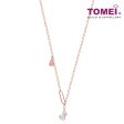 TOMEI Rouge Collection, Nacre Hulu Necklace Rose Gold 750 For Cheap