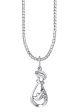 TOMEI Money Bag Pendant, White Gold 375 Sale