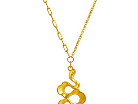 TOMEI x XIFU 【万物有灵】The Essence Of Nature Necklace, Yellow Gold 999 Online Hot Sale