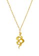 TOMEI x XIFU 【万物有灵】The Essence Of Nature Necklace, Yellow Gold 999 Online Hot Sale