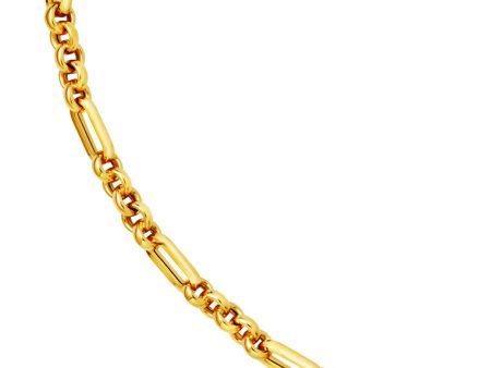 TOMEI Lusso Italia Sweetheart Chain Link Bracelet, Yellow Gold 916 Online