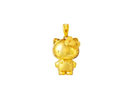 TOMEI X SANRIO Hello Kitty Pendant, Yellow Gold 916 For Sale