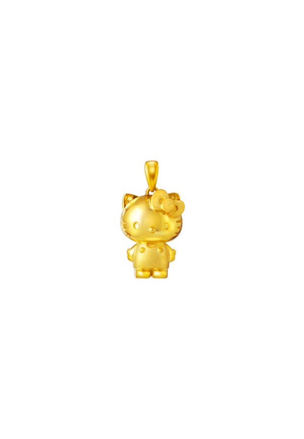 TOMEI X SANRIO Hello Kitty Pendant, Yellow Gold 916 For Sale