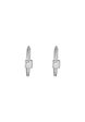 TOMEI Tower Collection Diamond Earrings, White Gold 585 Supply