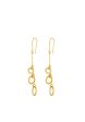 TOMEI Lusso Italia Dangling Circle Earrings, Yellow Gold 916 Discount