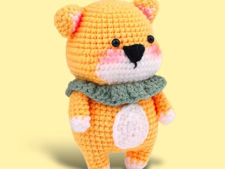 Yellow Puppy - Crochet Kit Supply