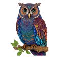 Wisdom Owl - Jigsaw Puzzle Online now