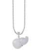 TOMEI Purple Jade Gourd Pendant, White Gold 750 Sale