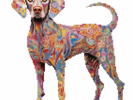 Weimaraner Dog - Diamond Painting Kit Supply