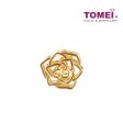 TOMEI Rose Charm, Yellow Gold 916 (TM-YG0902P-1C) Online now