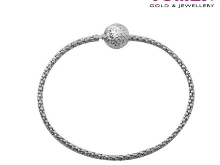 TOMEI Chomel Bracelet, White Gold 585 For Discount