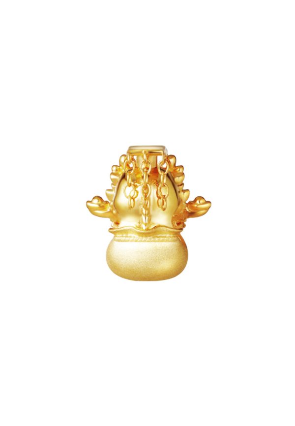 TOMEI Supreme Dragon Charm, Yellow Gold 916 Discount