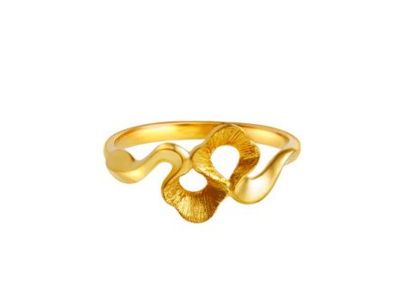 TOMEI x XIFU 【万物有灵】The Essence Of Nature Ring, Yellow Gold 999 on Sale