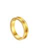 TOMEI True Love Couple Ring, Yellow Gold 916 Supply