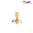 TOMEI Wing of My Love Charm, Yellow Gold 916 For Sale