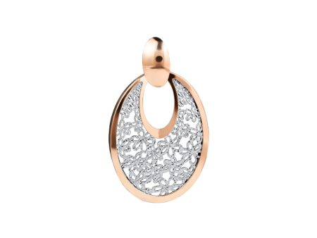 TOMEI Rouge Collection My Putri Oval Pendant, Rose Gold 750 Sale