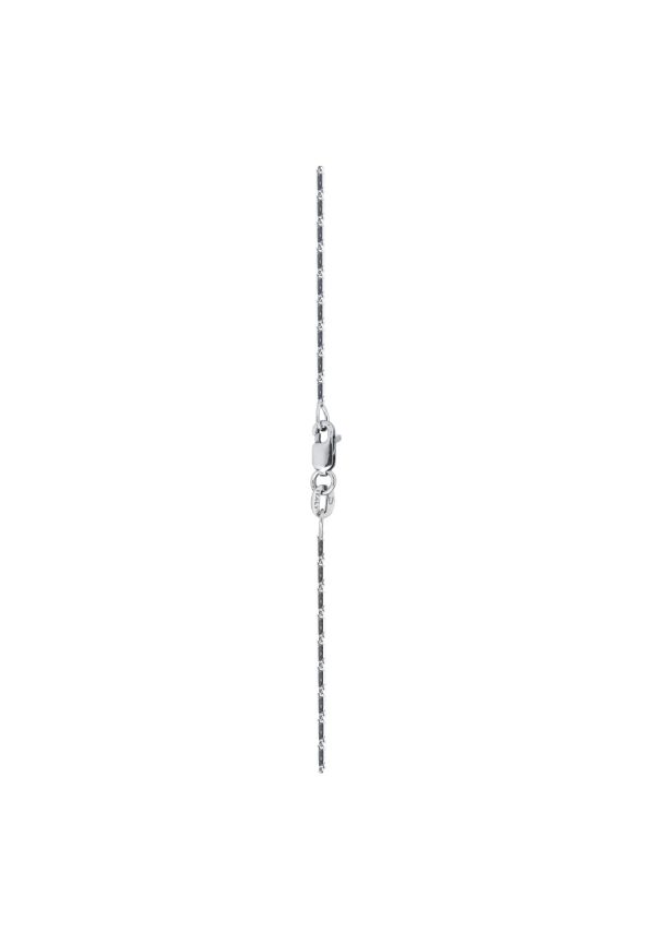 TOMEI Thin Necklace, White Gold 375 on Sale